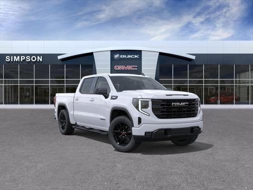 Summit White 2026 GMC Sierra 1500 Elevation