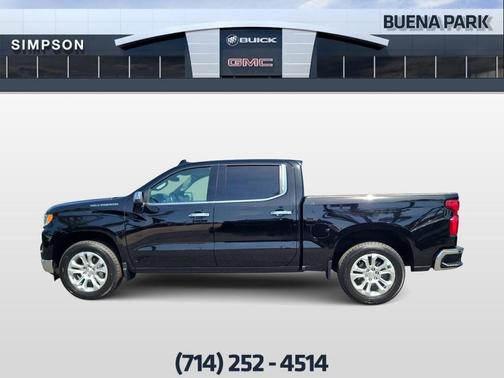 Black 2023 Chevrolet Silverado 1500 LTZ