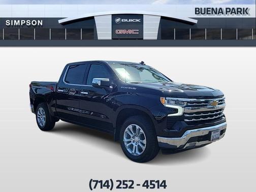 Black 2023 Chevrolet Silverado 1500 LTZ