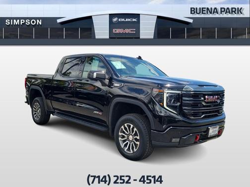 Onyx Black 2023 GMC Sierra 1500 AT4