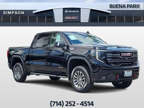 Onyx Black 2023 GMC Sierra 1500 AT4