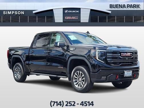 Onyx Black 2023 GMC Sierra 1500 AT4