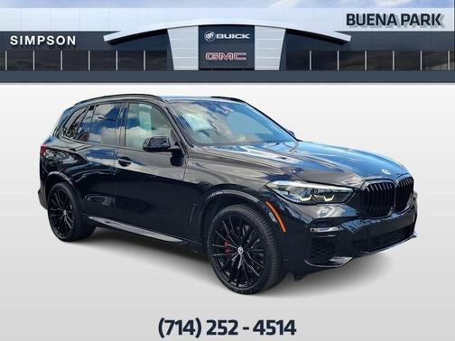 Black Sapphire Metallic 2023 BMW X5 M50i