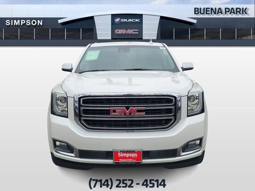 White Frost Tri-Coat 2017 GMC Yukon XL SLT