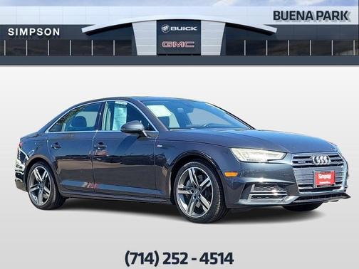Manhattan Gray Metallic 2017 Audi A4 2.0T Premium Plus