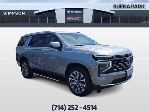 Sterling Gray Metallic 2025 Chevrolet Tahoe High Country