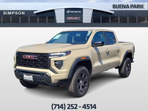 Desert Sand Metallic 2023 GMC Canyon Elevation