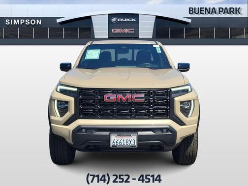 Desert Sand Metallic 2023 GMC Canyon Elevation