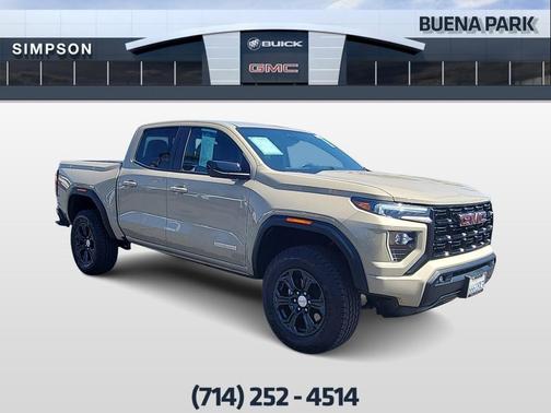 Desert Sand Metallic 2023 GMC Canyon Elevation