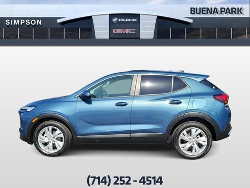 Ocean Blue Metallic 2026 Buick Encore GX Preferred