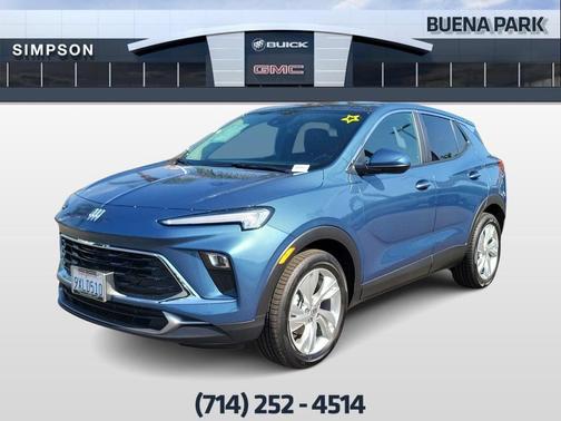 Ocean Blue Metallic 2026 Buick Encore GX Preferred