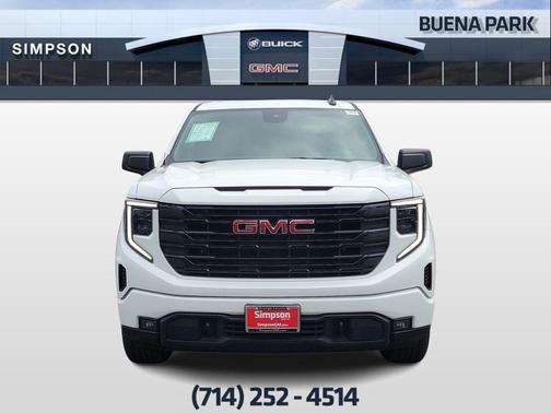 Summit White 2024 GMC Sierra 1500 Elevation