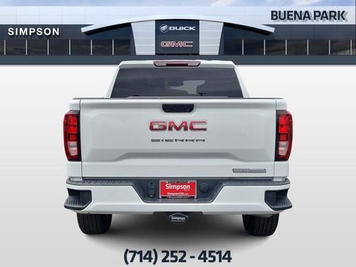 Summit White 2024 GMC Sierra 1500 Elevation