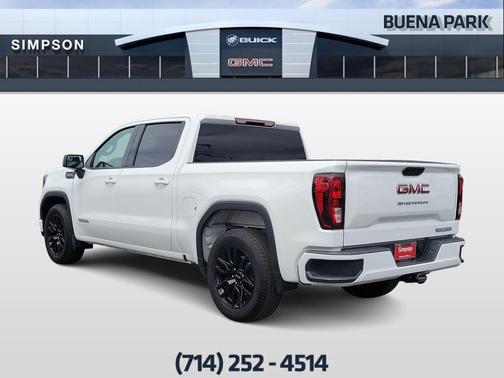 Summit White 2024 GMC Sierra 1500 Elevation