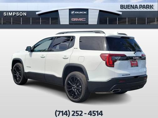 Summit White 2023 GMC Acadia SLE