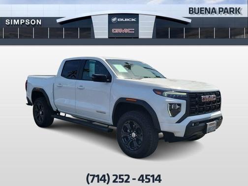 Summit White 2024 GMC Canyon Elevation