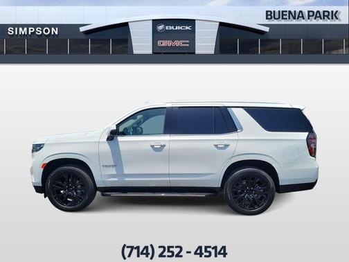 Summit White 2021 Chevrolet Tahoe LT