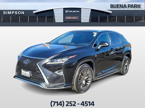 2016 Lexus RX 350 F Sport