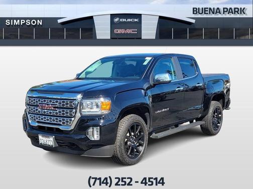 Onyx Black 2022 GMC Canyon Denali