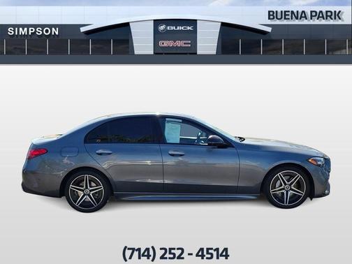 Gray Metallic 2024 Mercedes-Benz C-Class C 300