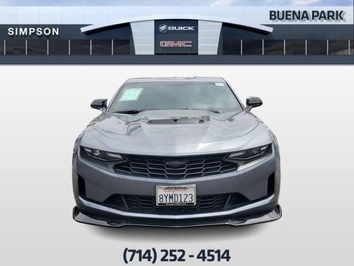 Satin Steel Metallic 2021 Chevrolet Camaro LT1