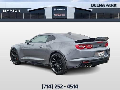 Satin Steel Metallic 2021 Chevrolet Camaro LT1