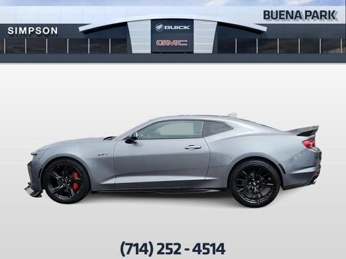 Satin Steel Metallic 2021 Chevrolet Camaro LT1