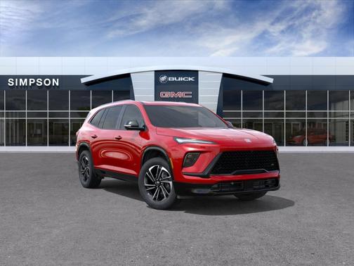 Cherry Red Tintcoat 2026 Buick Enclave Sport Touring