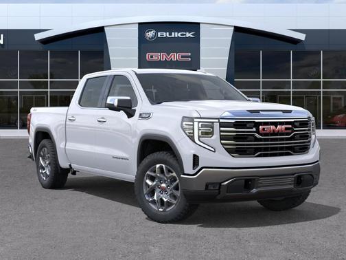 Summit White 2026 GMC Sierra 1500 SLT