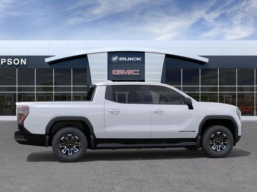 Summit White 2026 GMC Sierra EV Elevation