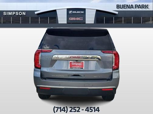 Satin Steel Metallic 2022 GMC Yukon XL SLT