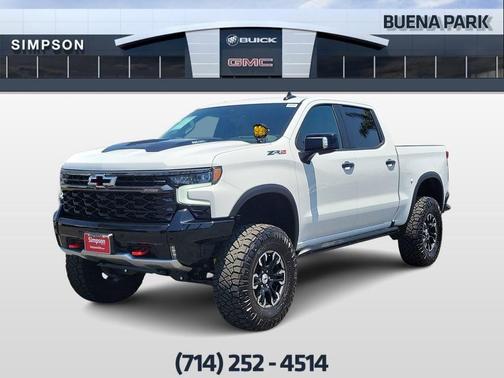 Summit White 2025 Chevrolet Silverado 1500 ZR2