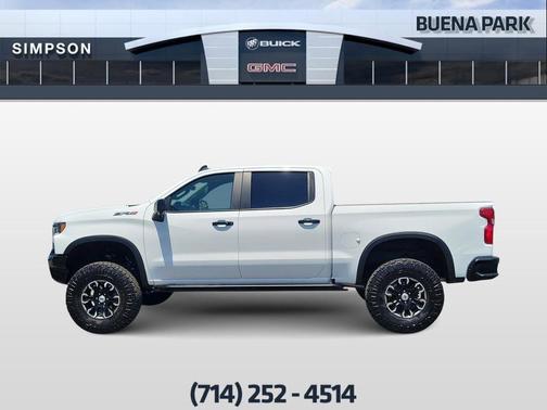 Summit White 2025 Chevrolet Silverado 1500 ZR2