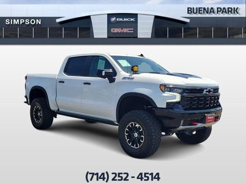 Summit White 2025 Chevrolet Silverado 1500 ZR2