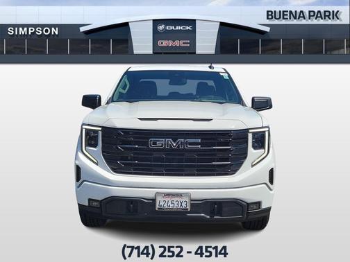 Summit White 2024 GMC Sierra 1500 Elevation