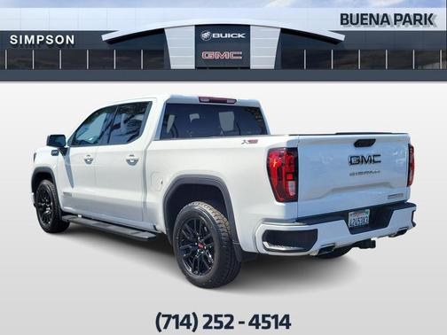 Summit White 2024 GMC Sierra 1500 Elevation