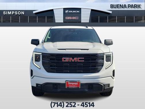 Summit White 2023 GMC Sierra 1500 Elevation
