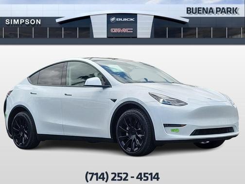 White 2023 Tesla Model Y Long Range
