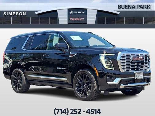 Onyx Black 2026 GMC Yukon Denali