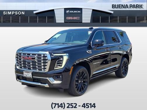 Onyx Black 2026 GMC Yukon Denali