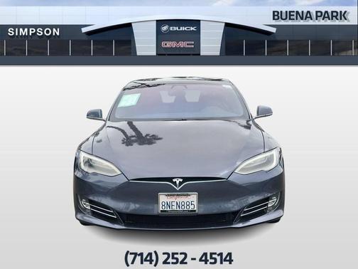 Midnight Silver Metallic 2019 Tesla Model S Performance