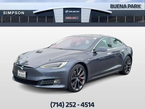 Midnight Silver Metallic 2019 Tesla Model S Performance