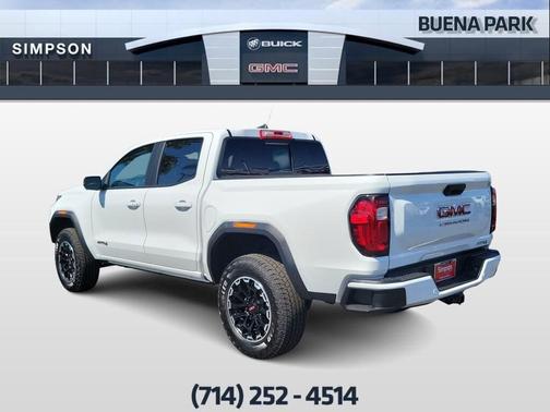 Summit White 2026 GMC Canyon AT4