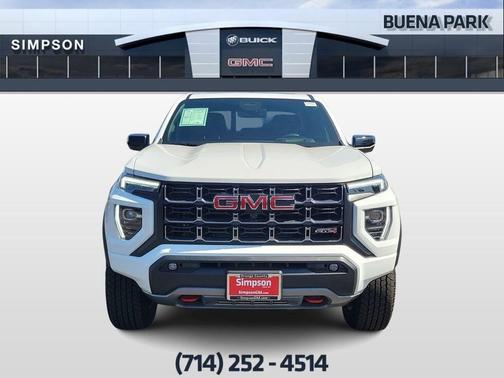 Summit White 2026 GMC Canyon AT4