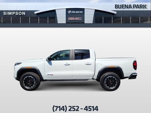 Summit White 2026 GMC Canyon AT4