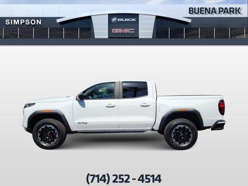 Summit White 2026 GMC Canyon AT4