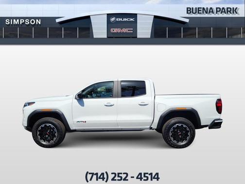 Summit White 2026 GMC Canyon AT4