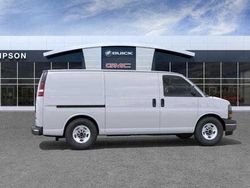 Summit White 2026 GMC Savana 2500 Work Van