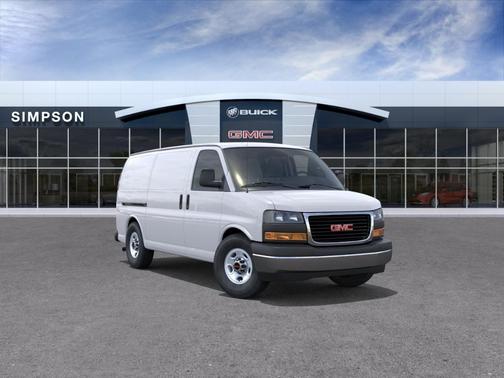 Summit White 2026 GMC Savana 2500 Work Van