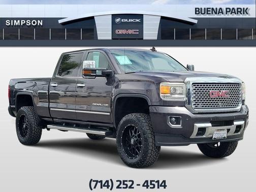 Iridium Metallic 2015 GMC Sierra 2500 Denali
